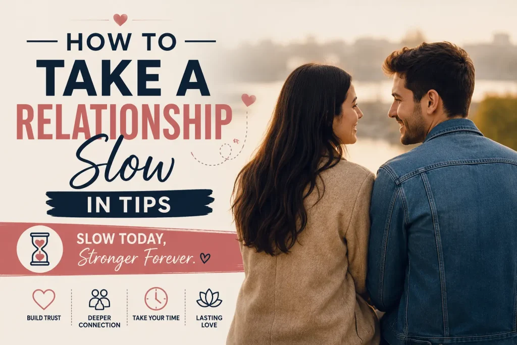 How to Take a Relationship Slow